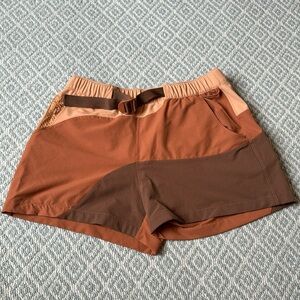 Outdoor voices rec trek 3” color block shorts